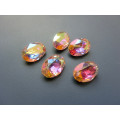 Oval Fancy Crystal Strass Diamonds Stones Beads